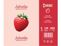 KONCENTRÁT (Juice bar) Citro-Jahoda 5L VITALE