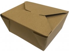 BOX na fast food Kraft  2000ml (50ks v sáčku)(4)