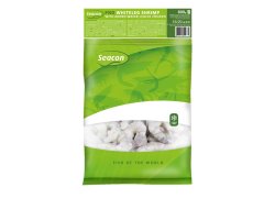 KREVETY Vannamei vyloupané syrové 16/20 - 1000g/800g (mražené) KREVETY Vannamei vyloupané syrové 16/20 - 1000g/800g (mražené)