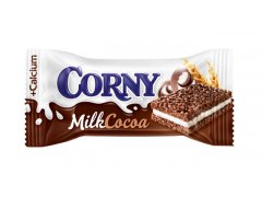 TYČINKA CORNY cereální kakaová s ml. náplní 30g TYČINKA CORNY cereální kakaová s ml. náplní 30g