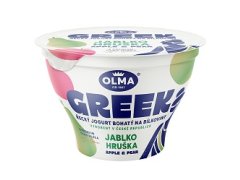 GREEK řecký jogurt jablko-hruška 140g 0,3% tuku GREEK řecký jogurt jablko-hruška 140g 0,3% tuku