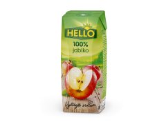 NÁPOJ 100% Jablečná šťáva 250ml NÁPOJ 100% Jablečná šťáva 250ml