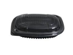 MISKA plast černá na jídlo 1 dílná 1250ml (40ks v sáčku)(8)