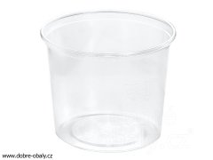 MISKA plast kulatá 500ml (100ks v sáčku)