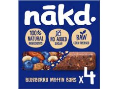 TYČINKA NAKD Borůvkový muffin 4x35g TYČINKA NAKD Borůvkový muffin 4x35g