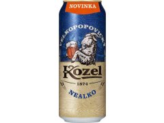 PIVO KOZEL NEALKO polotmavé 0,5lit.plech