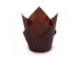 KOŠÍČEK cukrářský tulipánový hnědý 50x85mm (100ks v balení)