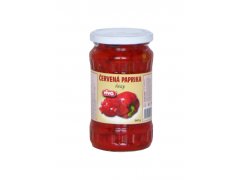 PAPRIKA ČERVENÁ  330g řezaná