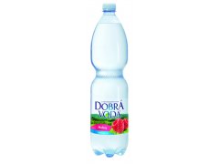 DOBRÁ VODA neperlivá malina 1,5lit. DOBRÁ VODA neperlivá malina 1,5lit.