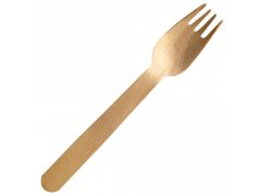VIDLIČKA dřevěná 16cm (100ks v sáčku) (20)